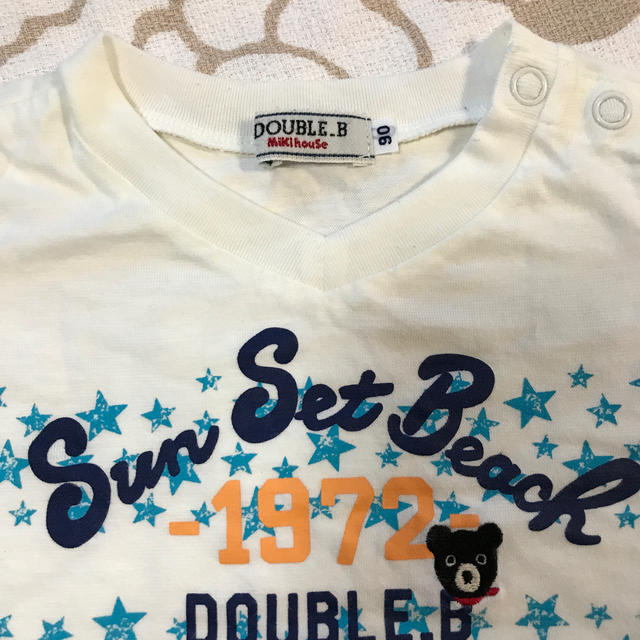 DOUBLE.B(ダブルビー)の90ダブルB Tシャツ キッズ/ベビー/マタニティのキッズ服男の子用(90cm~)(Tシャツ/カットソー)の商品写真
