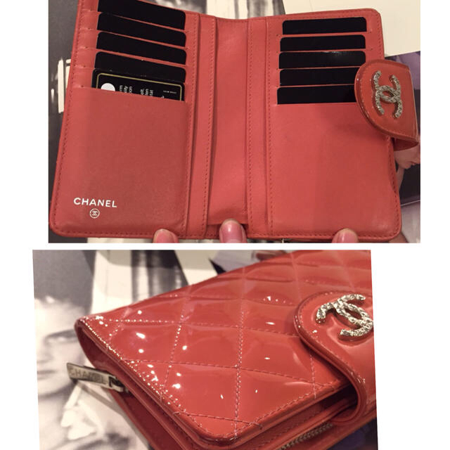 CHANEL(シャネル)のシャネル♡エナメル財布 レディースのファッション小物(財布)の商品写真