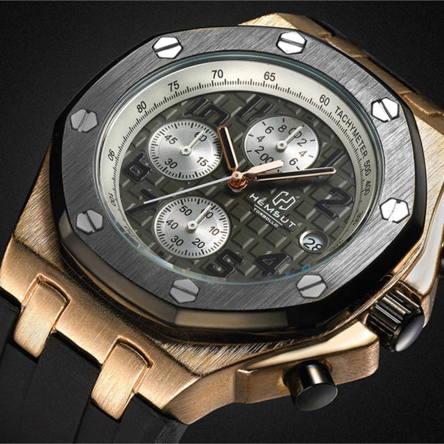 AUDEMARS PIGUET(オーデマピゲ)のHEMSUTオマージュクロノグラフ メンズの時計(腕時計(アナログ))の商品写真