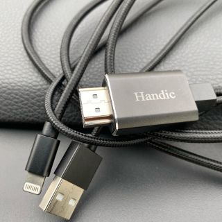 iPhone hdmi iPhoneHDMI変換　ミラーリング(映像用ケーブル)