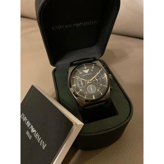 エンポリオアルマーニ(Emporio Armani)の【SALE】アルマーニ　クオーツウォッチ　クロノグラフモデル(腕時計(アナログ))