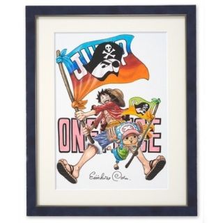 シュウエイシャ(集英社)の◎ONE PIECE ワンピース複製原画【WJ50周年記念描きおろしイラスト】◎(イラスト集/原画集)