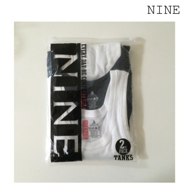 NINE(ナイン)の新品！NINE テレコタンクトップ 2点 レディースのトップス(カットソー(半袖/袖なし))の商品写真