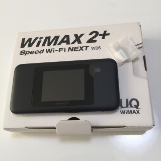 エーユー(au)のWiMAX 2+ W06(その他)