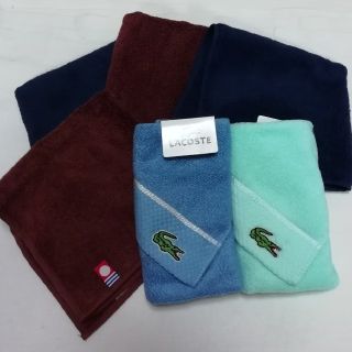 ラコステ(LACOSTE)の【新品未使用】ハンドタオルセット　6枚　ラコステ(タオル/バス用品)