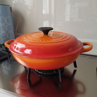 ルクルーゼ(LE CREUSET)のル・クルーゼビュッフェ・キャセロール 26cm/パエリア鍋/すき焼き鍋  (鍋/フライパン)