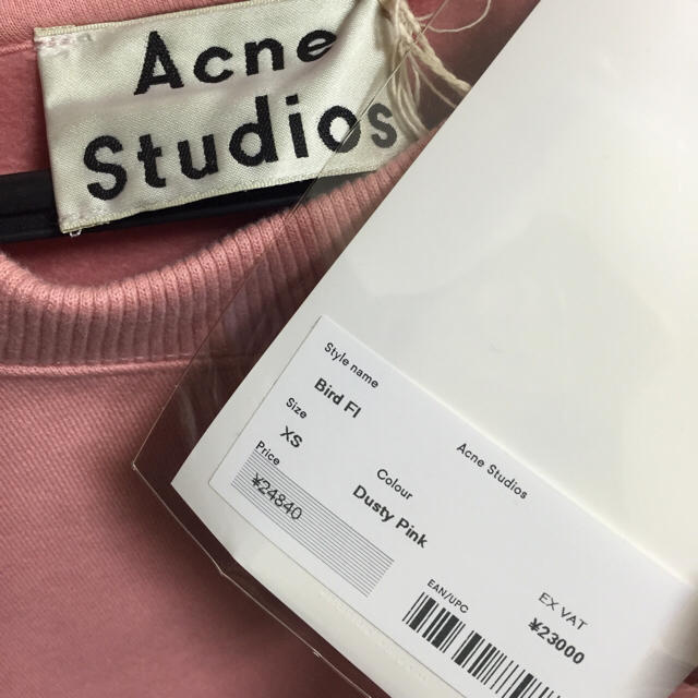 acne studios 新品スウェット トレーナー/スウェット
