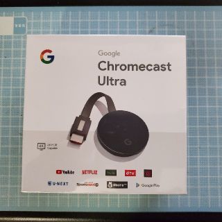 クローム(CHROME)の【新品未開封】 クロームキャスト ウルトラ Chromecast Ultra(テレビ)