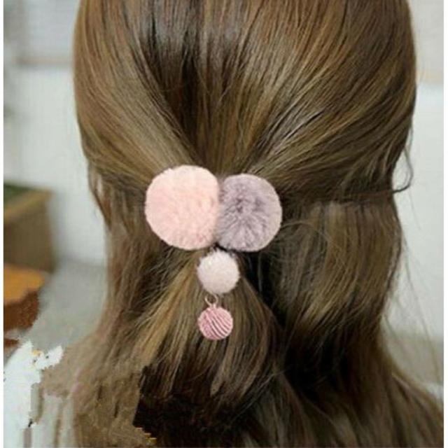 新品　ヘアゴム　ヘアーアクセサリー レディースのヘアアクセサリー(ヘアゴム/シュシュ)の商品写真