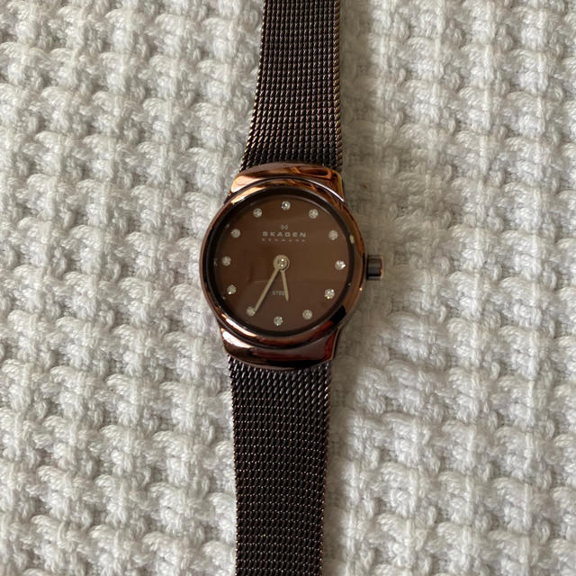 SKAGEN(スカーゲン)のSKAGEN 腕時計　レディース　ブラウン レディースのファッション小物(腕時計)の商品写真