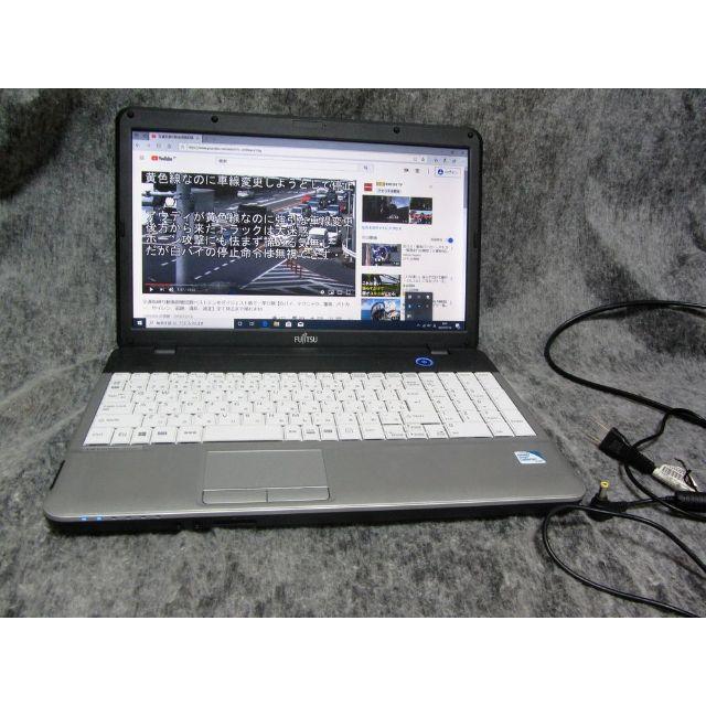 富士通 LIFEBOOK A512/F Celeron B820 メモリ 4GB