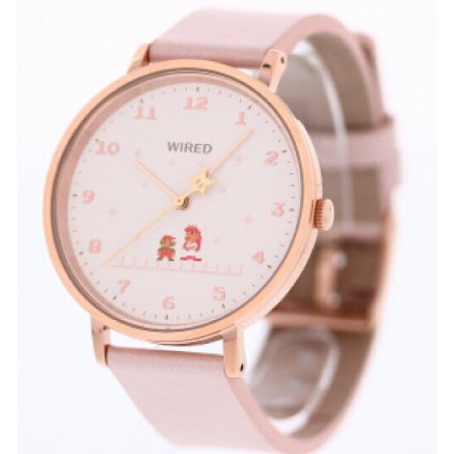 SEIKO(セイコー)の新品 セイコー SEIKO 限定 マリオ ピーチ姫 腕時計 ウォッチ レディースのファッション小物(腕時計)の商品写真