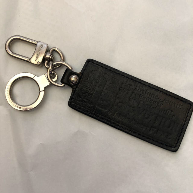 LOUIS VUITTON(ルイヴィトン)の値下げ】ヴィトン キーホルダー キーリング レザー メンズのファッション小物(キーホルダー)の商品写真