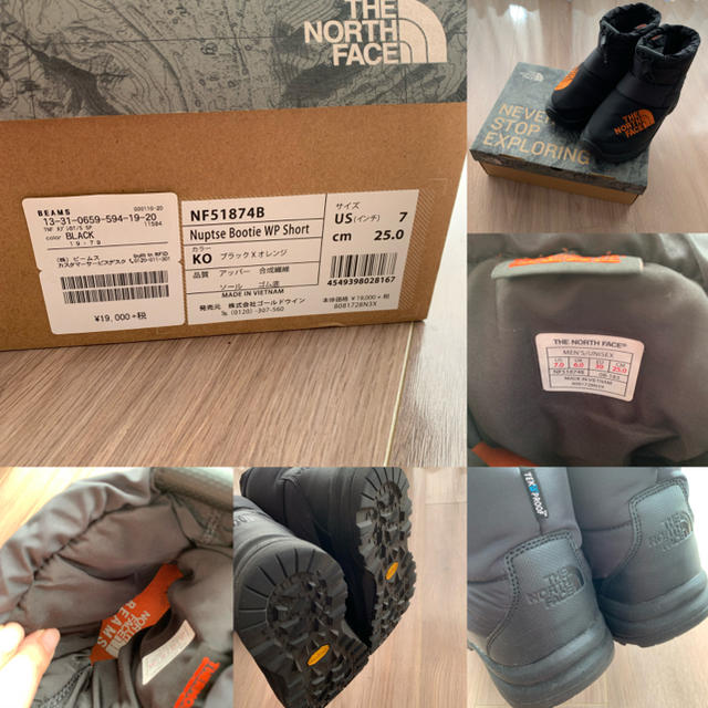 THE NORTH FACE(ザノースフェイス)のTHE NORTH FACE × BEAMS / 別注 ノースフェイス ヌプシ レディースの靴/シューズ(ブーツ)の商品写真