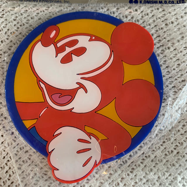 ミッキーマウス　コースター エンタメ/ホビーのおもちゃ/ぬいぐるみ(キャラクターグッズ)の商品写真