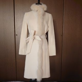 マックスマーラ(Max Mara)のPREGA アンゴラ　ロングコート(ロングコート)