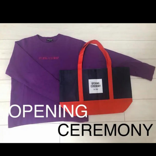 OPENING CEREMONY(オープニングセレモニー)のオープニングセレモニー　OPENING CEREMONY スウェット レディースのトップス(トレーナー/スウェット)の商品写真