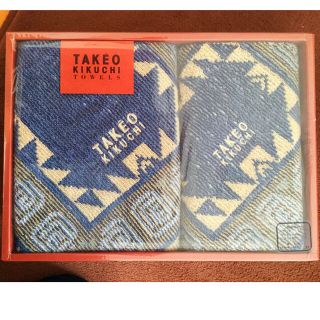 タケオキクチ(TAKEO KIKUCHI)の新品／TAKEO KIKUCHI タオルセット(タオル/バス用品)