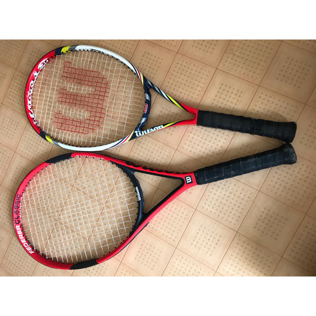 ウィルソン硬式テニスラケット　親子2本セット