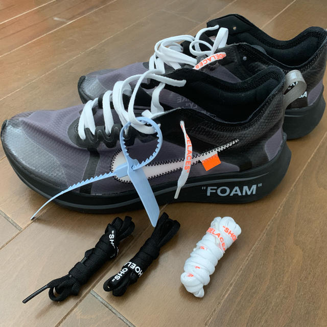 オフホワイトズームフライoff-White NIKE ZOOM FLY | フリマアプリ ラクマ