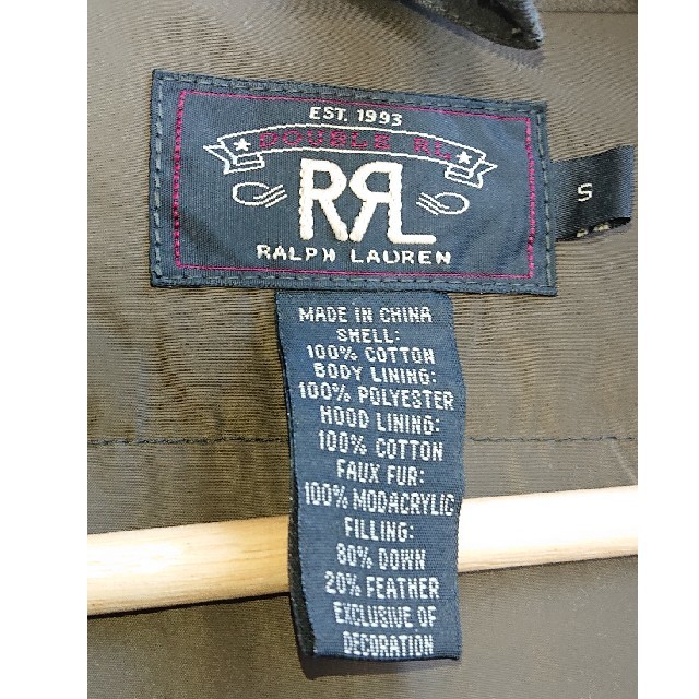 RRL(ダブルアールエル)のRRL ワシントンダウンジャケット メンズのジャケット/アウター(ダウンジャケット)の商品写真