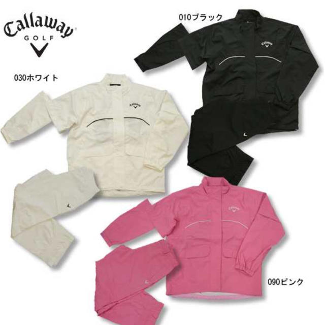 Callaway(キャロウェイ)の【新品未使用】Callaway キャロウェイ レインウェア 黒 スポーツ/アウトドアのゴルフ(ウエア)の商品写真