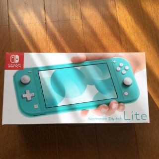 ニンテンドースイッチ(Nintendo Switch)のNintendo Switch  Lite ターコイズ　新品、未使用(家庭用ゲーム機本体)