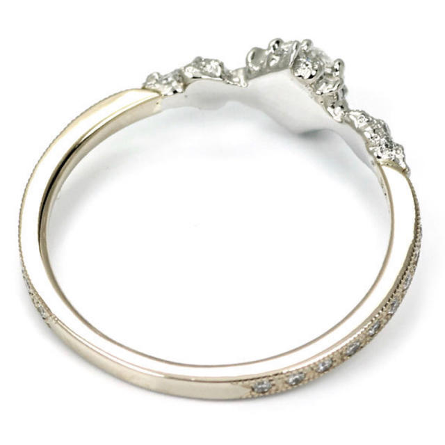 PonteVecchio(ポンテヴェキオ)の極美品 アベリ エタニティリング ゴールド シルバー コンビ 指輪 レディースのアクセサリー(リング(指輪))の商品写真