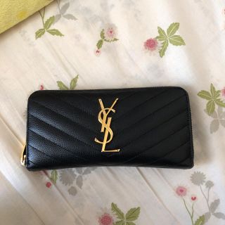 サンローラン(Saint Laurent)のモノグラム・サンローランフルジップウォレット(長財布)