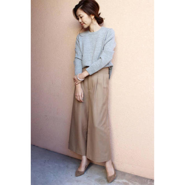 plage:スリット入りニットプルオーバー plage:スリット入りニットプルオーバー
