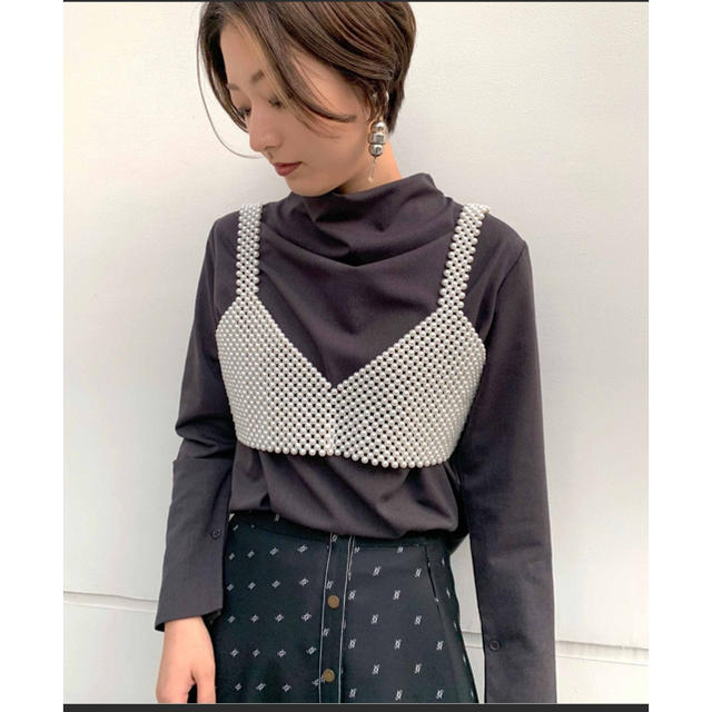 Ameri vintage パールビスチェ - ファッション小物 Ameri vintage パールビスチェ - ファッション小物