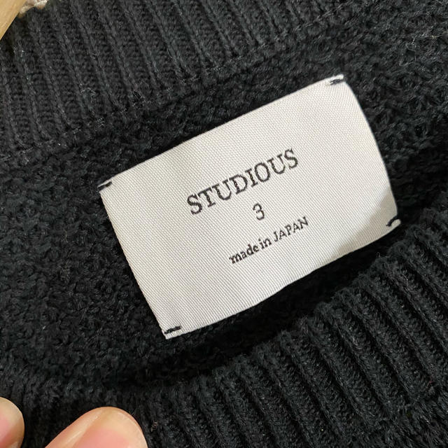 STUDIOUS(ステュディオス)のSTUDIOUS ニット　 メンズのトップス(ニット/セーター)の商品写真