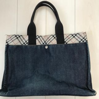 バーバリーブルーレーベル(BURBERRY BLUE LABEL)のBurberry デニムトートバッグ(トートバッグ)