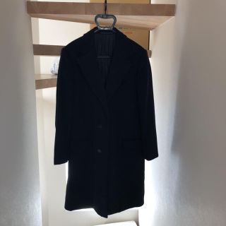 エルメネジルドゼニア(Ermenegildo Zegna)の美品　エルメネジルドゼニア　シングルチェスターコート　46(チェスターコート)