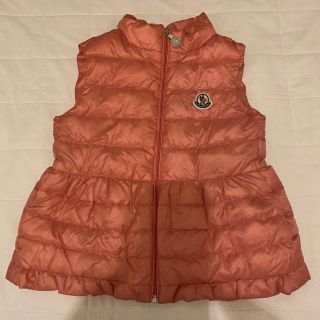 モンクレール(MONCLER)の1回着用　モンクレール　4y ダウンベスト(ジャケット/上着)