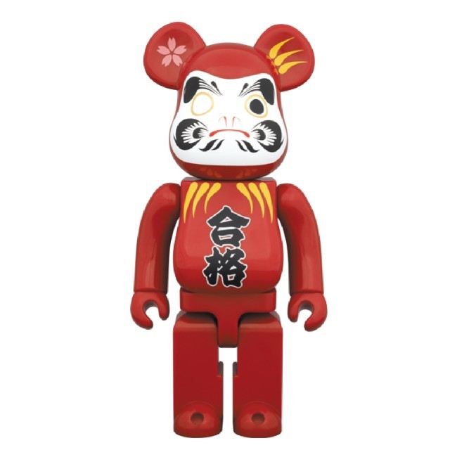 おもちゃ/ぬいぐるみベアブリック BE@RBRICK 達磨 合格祈願 紅 赤 400% ソラマチ