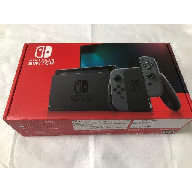 新型 Nintendo Switch 本体 Joy-Con(L)/(R) グレー