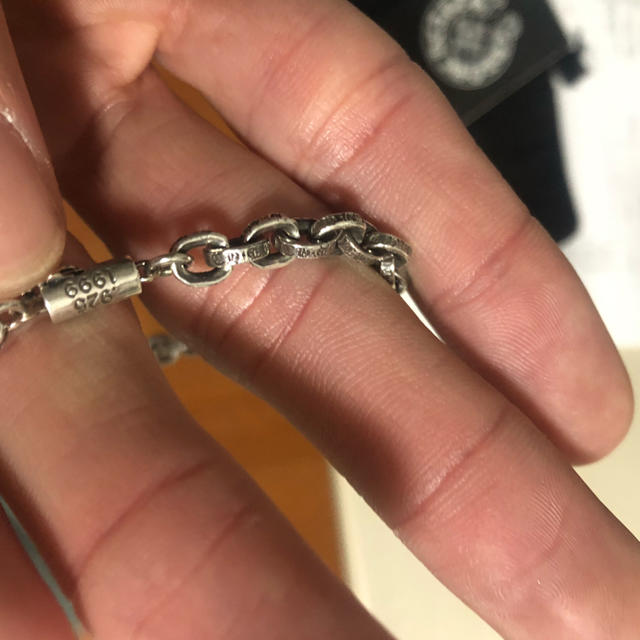 Chrome Hearts(クロムハーツ)のchromehearts ペーパーチェーンブレス メンズのアクセサリー(ブレスレット)の商品写真