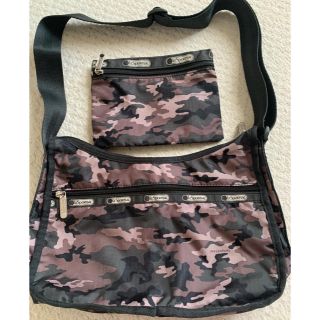 レスポートサック(LeSportsac)のレスポートサック　ショルダー(ポーチ付き) 迷彩(ショルダーバッグ)