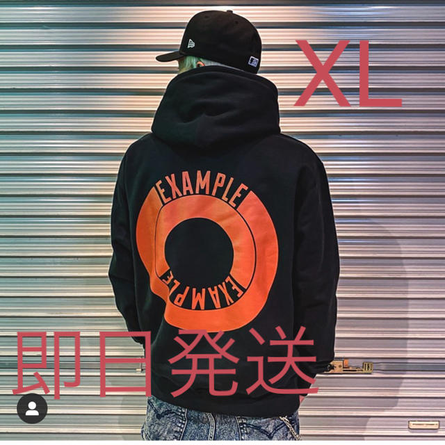 OSAKA LIMITED RED ROUND LOGO HOODIEメンズ