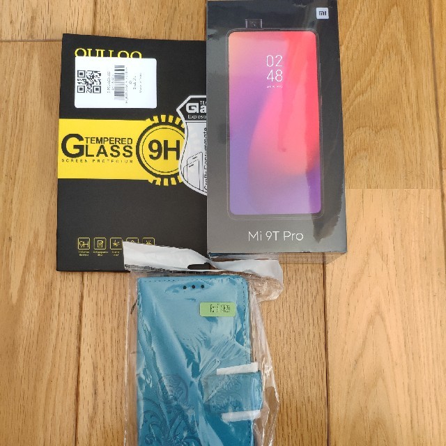 スマートフォン/携帯電話Xiaomi Mi 9T Pro Glacier blue global新品、ケ