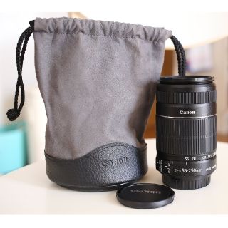 キヤノン(Canon)の【実用美品】CANON EF-S 55-250mm f4-5.6 IS Ⅱ(レンズ(ズーム))