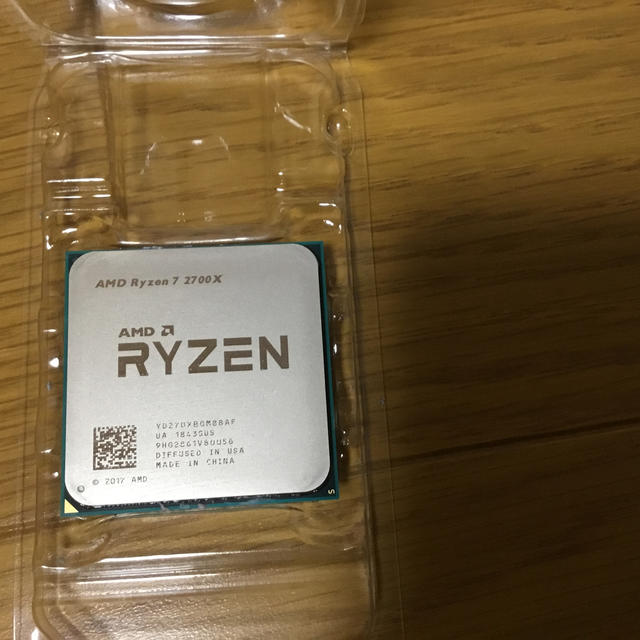 ryzen7 2700x スマホ/家電/カメラのPC/タブレット(PCパーツ)の商品写真