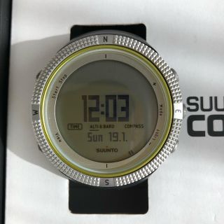 スント(SUUNTO)のスント　コア　ライトグリーン(腕時計(デジタル))