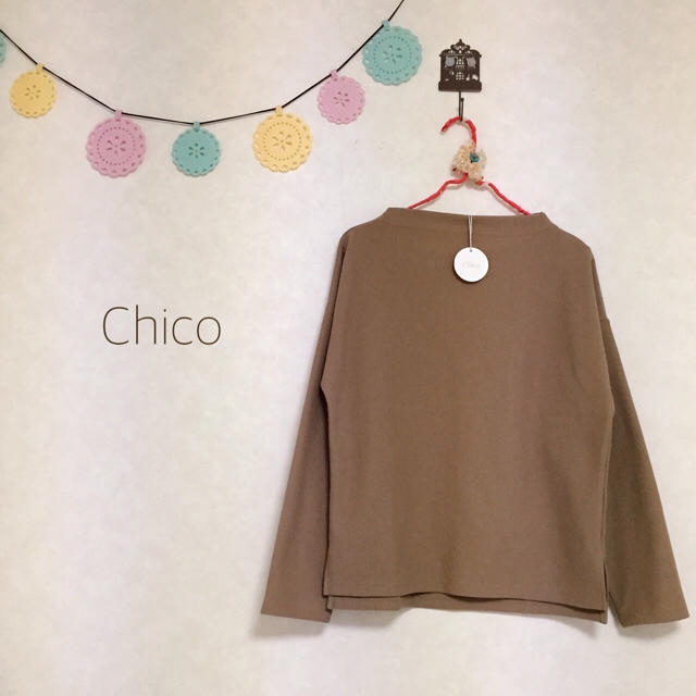 who's who Chico(フーズフーチコ)のChico 新品ボトルネックプルオーバー レディースのトップス(カットソー(長袖/七分))の商品写真