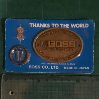 ボス(BOSS)のBOSS 記念プレート 未開封(その他)