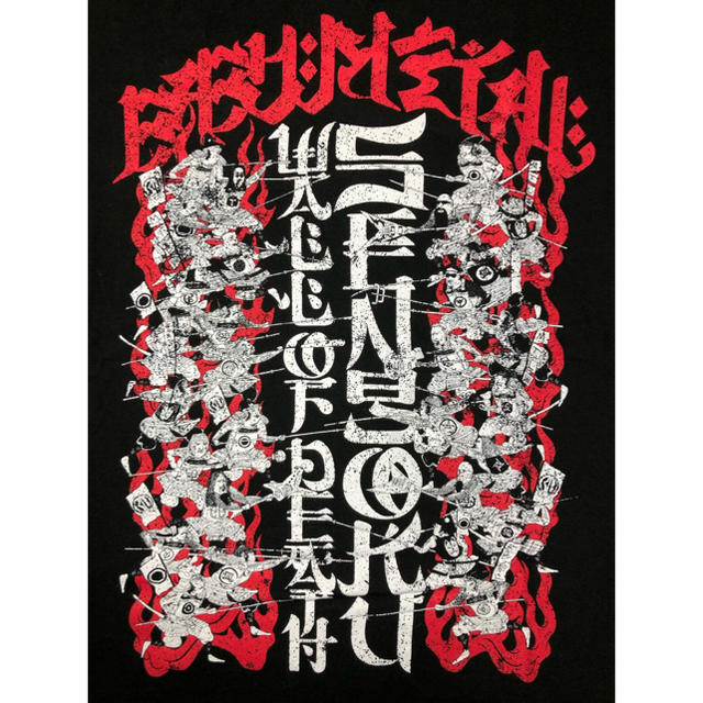 BABYMETAL(ベビーメタル)のBABY METAL 戦国 WOD Tシャツ エンタメ/ホビーのタレントグッズ(ミュージシャン)の商品写真