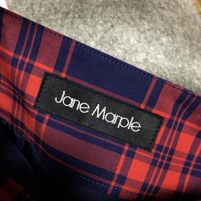 JaneMarple(ジェーンマープル)のJane Marple チェック柄スカート レディースのスカート(ミニスカート)の商品写真