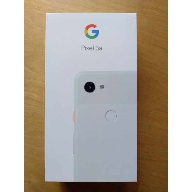 【新品未使用】Google Pixel 3a ホワイト（SIMフリー） スマホ/家電/カメラのスマートフォン/携帯電話(スマートフォン本体)の商品写真