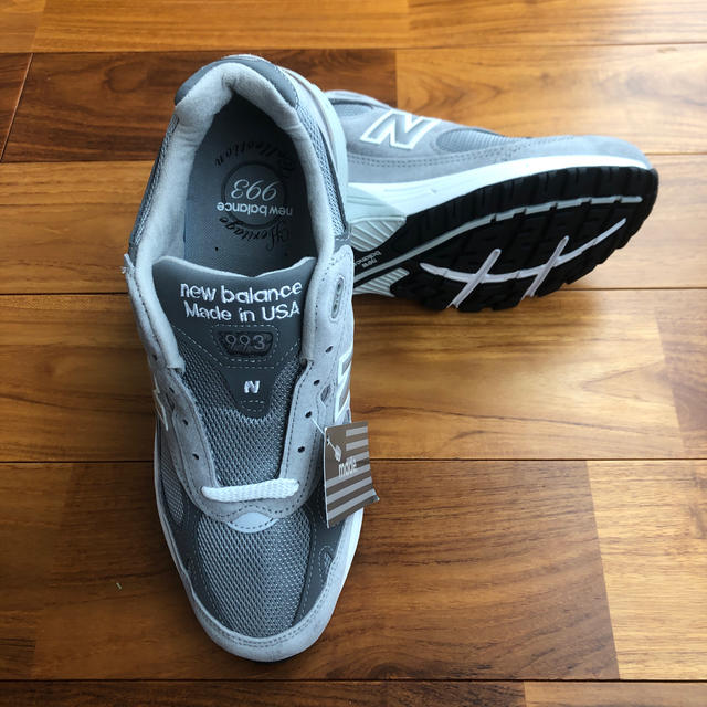 New Balance(ニューバランス)のニューバランス 993 GL グレー アメリカ製 28.0cm メンズの靴/シューズ(スニーカー)の商品写真